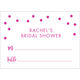 Confetti Dot Folded Place Cards Image 8 of 9